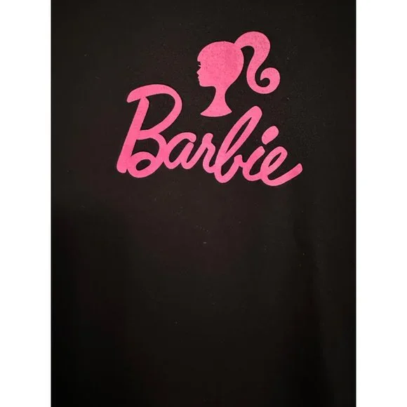 Barbie Mattel Women's XXL Black Graphic Short Sleeve Tee T-shirt Barbie - Picture 4 of 10